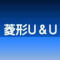 菱形U&U 少年野球クラブ ホームページロゴ