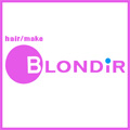 熊本の美容室 BLONDiR　［ブロディア］　ロゴ